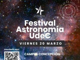 Festival de Astronomía UdeC 2026: talleres, observación solar y charla abierta para celebrar el Día de la Astronomía