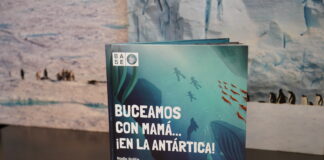 Cuando mamá parte a la Antártica: nuevo libro infantil aborda la ciencia y la vida familiar en torno al continente helado